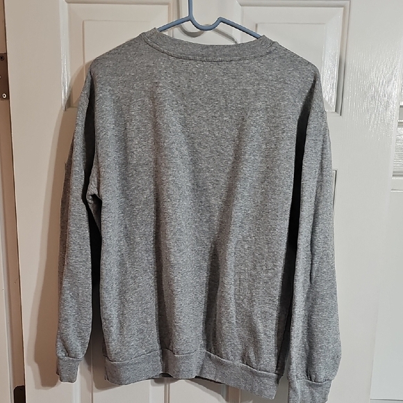 Disney Winnie the Pooh Friends Gray Crewneck Sweatshirt Size M Classic Vintage - Picture 3 of 6